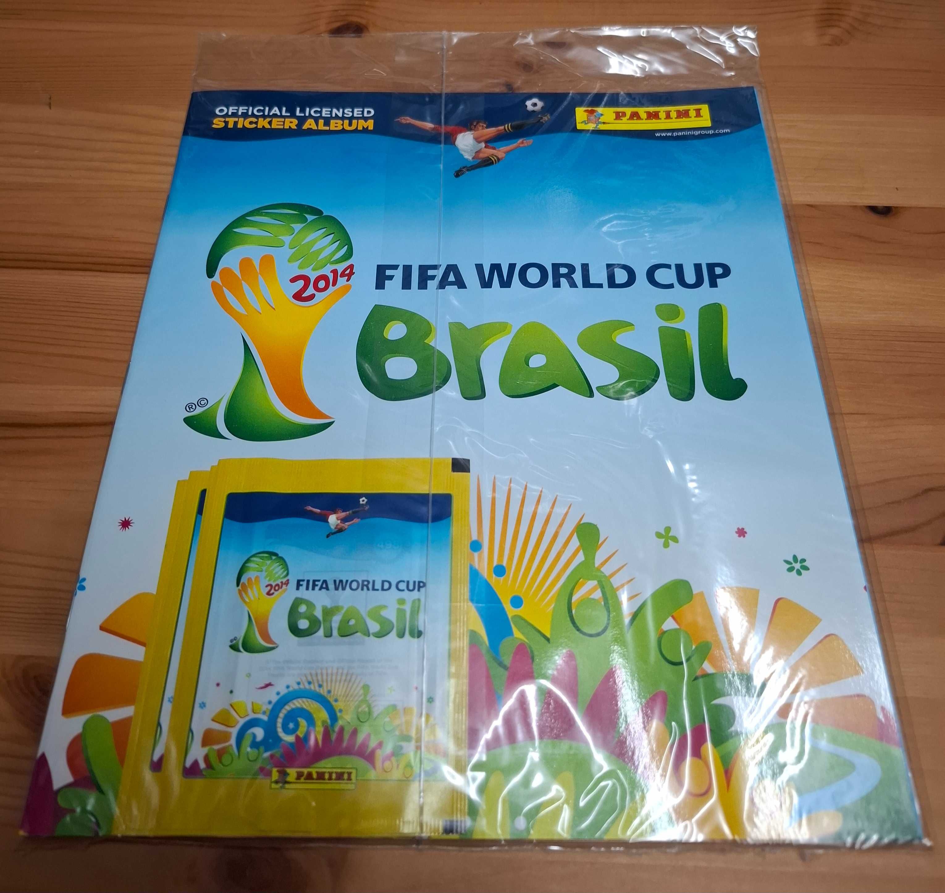 Caderneta Mundial 2014 Brasil Panini + 4 saquetas