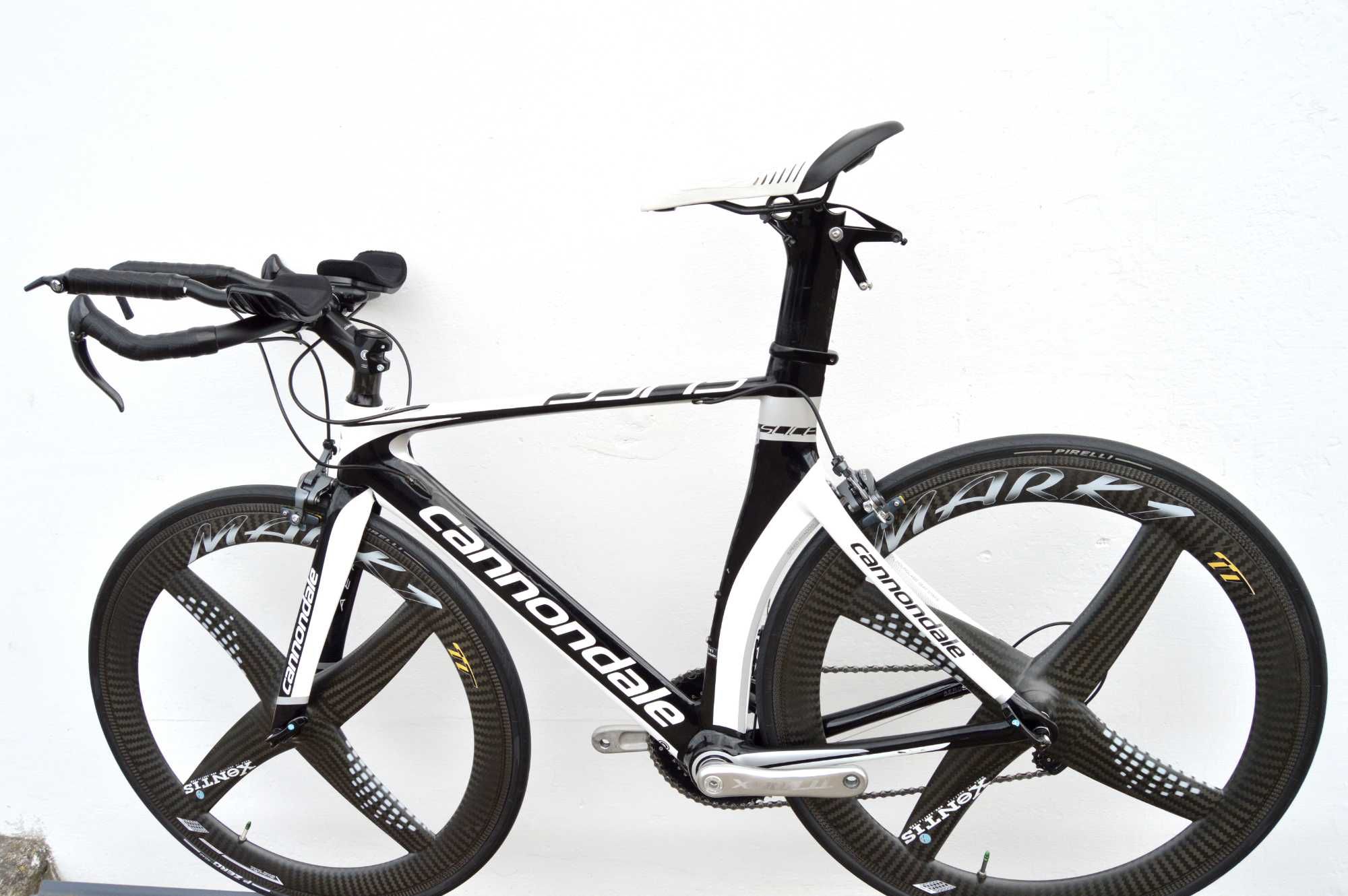 Triathlonowy CANNONDALE SLICE 54 Ultegra 2x11 śmigła carbon czasowy tt