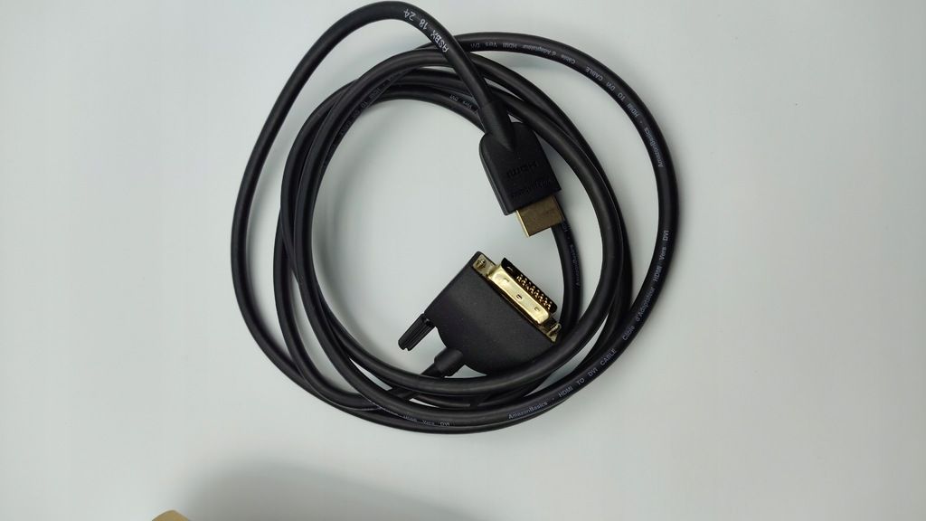 Kabel przewód przejściowy do hdmi do DVI 1,83 m AmazonBasics x7526
