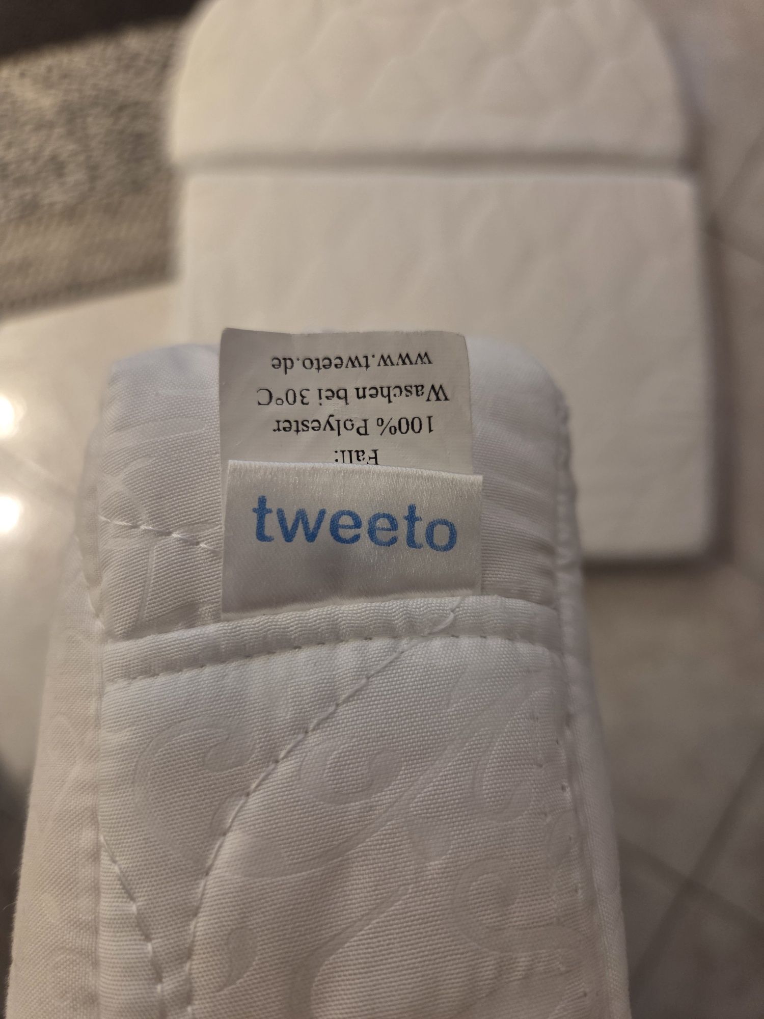 Materac piankowy do łóżeczka Teetwo