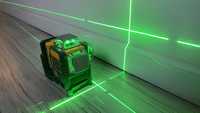 Laser zielony 3x360 DE WOLT