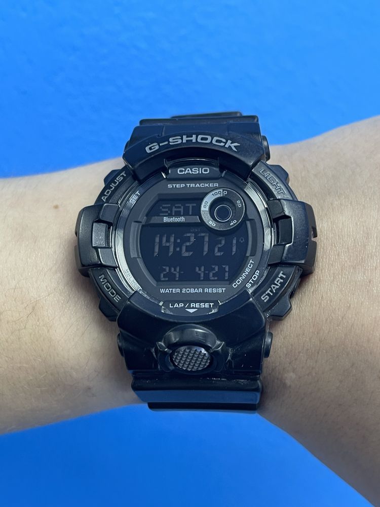 Чоловічий годинник CASIO G-Shock GBD-800-1BER Bluetooth