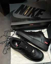 supreme×Nike air force 1 black