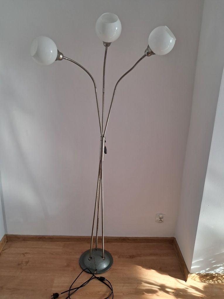 Lampa stojaca, regulowana, lata 60-te,PRL