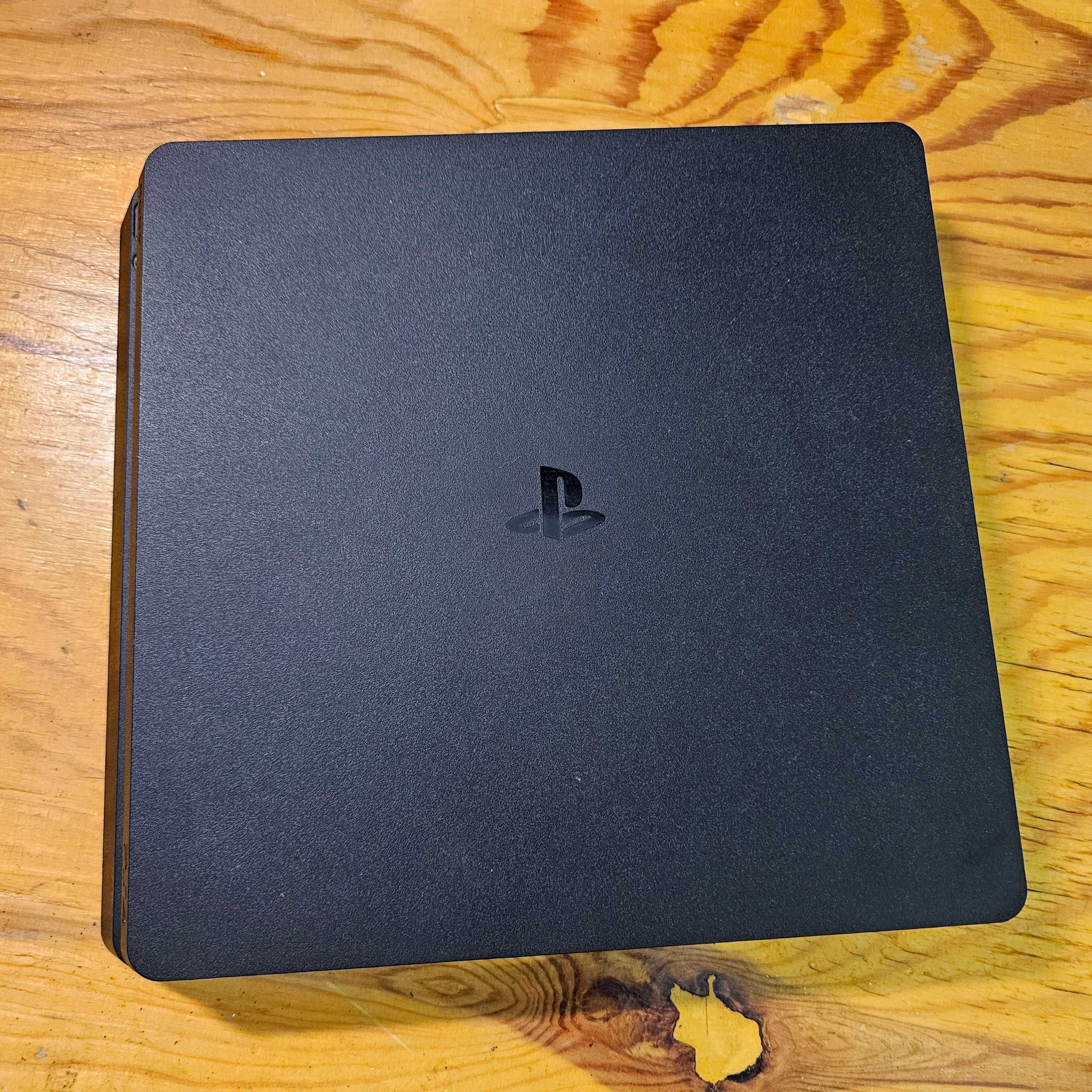 Konsola PLAYSTATION 4 PS4 SLIM 1TB 1x Kontroler HDMI Stan Bdb+ 9/10