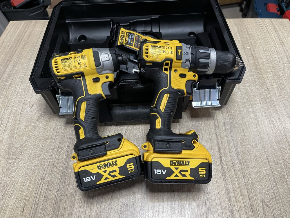 Dewalt DCD796+DCF887/набір вживаний шурупокрутів Девольт