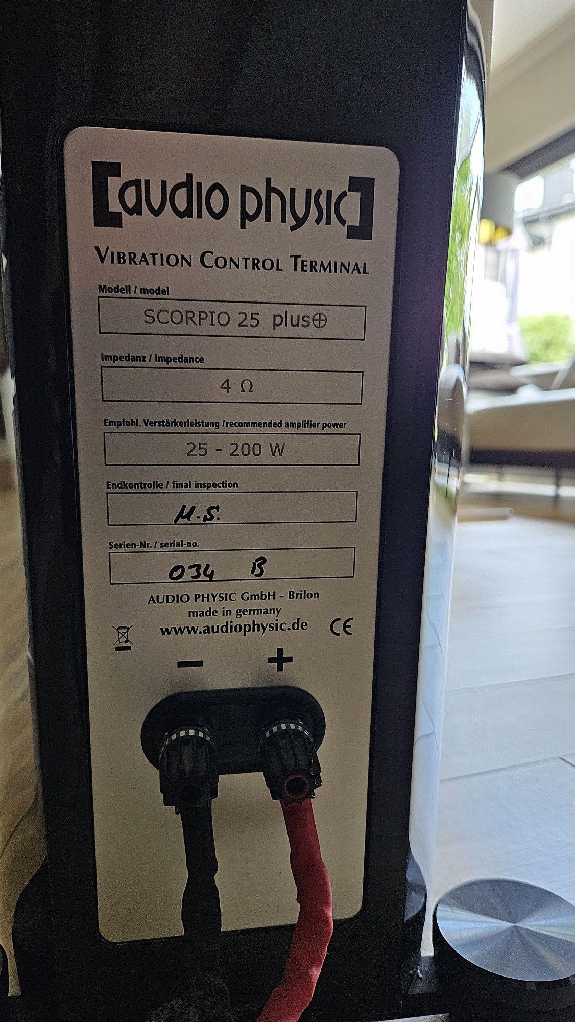 Audio Physic Scorpio 25 Plus