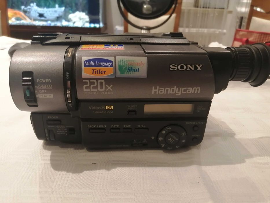 kamera video 8 mm sony