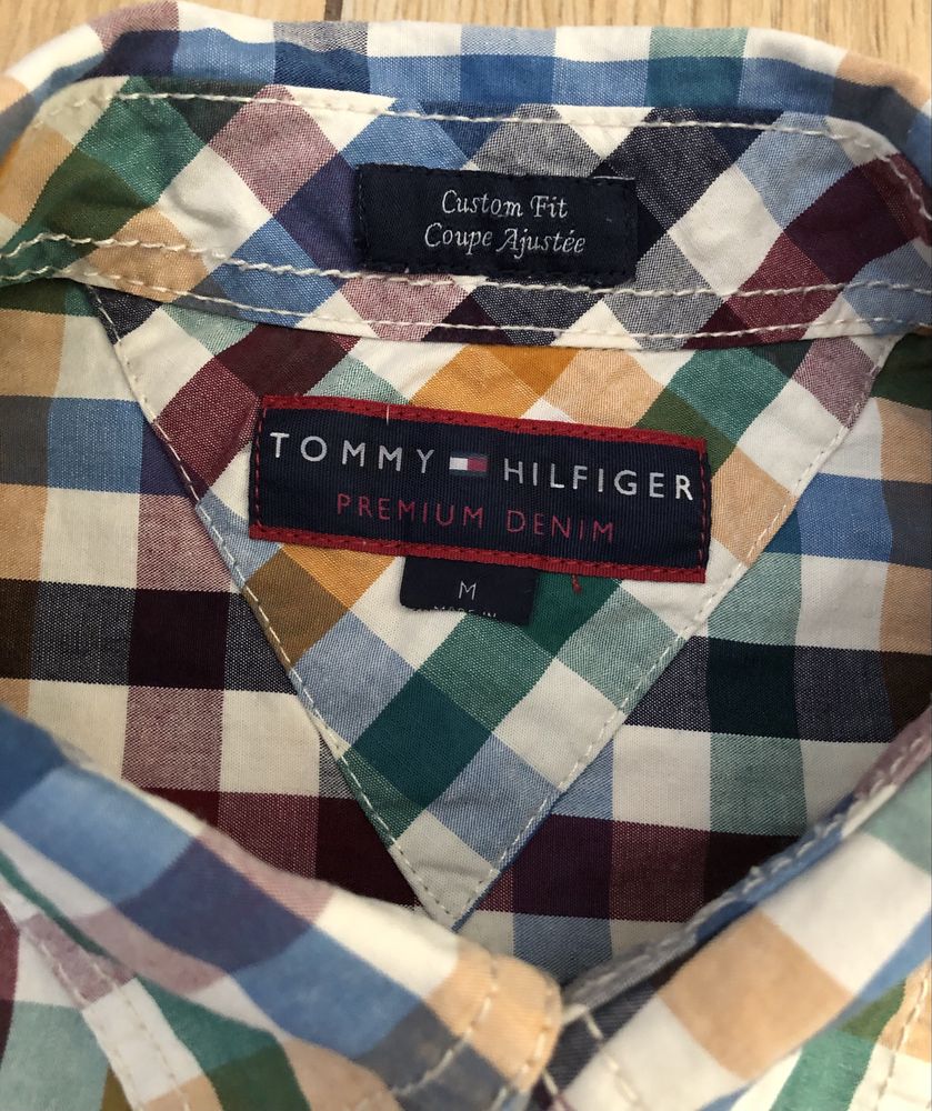 Koszula w kolorową kratę Tommy Hilfiger M