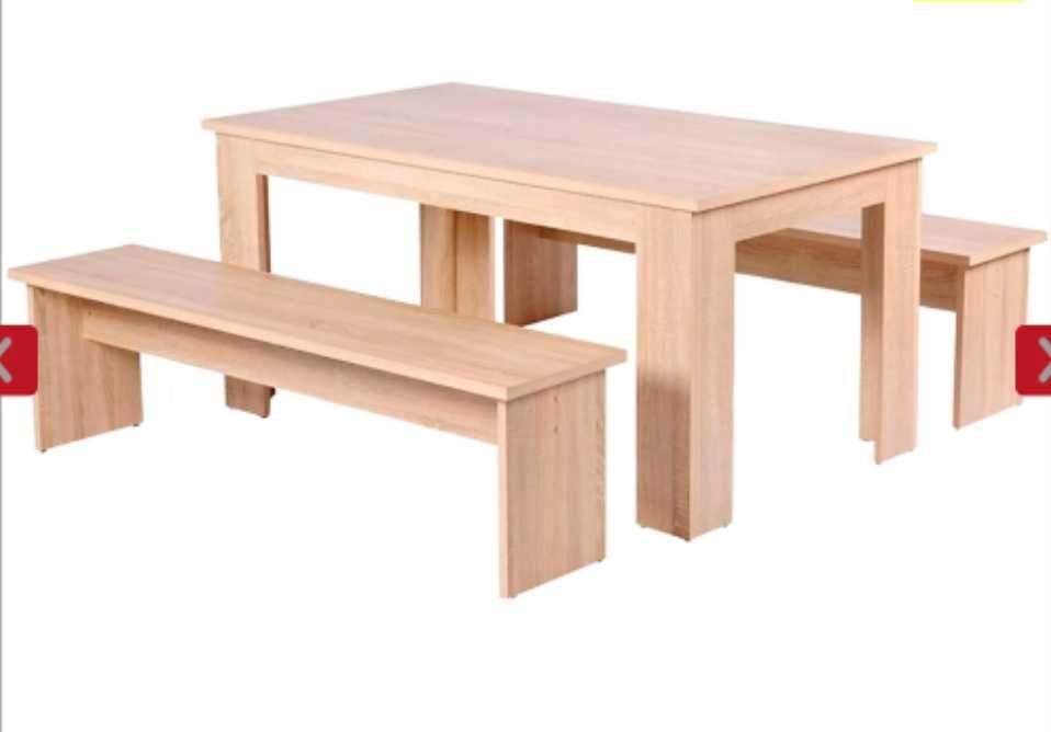 NOVO estrear Mesa madeira 139x80x75