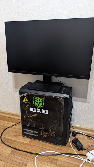 пк ryzen+rtx комплект разом з монітором koorui