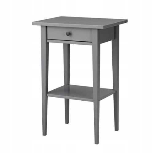 stolik nocny szary hemnes ikea