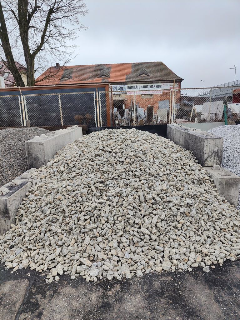 Kora kamienna Gnejs paskowana oryginalna piękna luz bigbag kamień grys