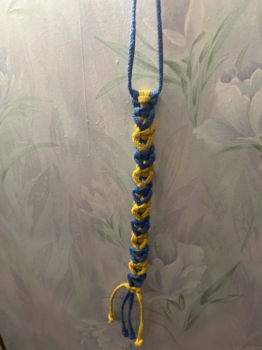 Макраме брелок на сумку, краватка галстук г