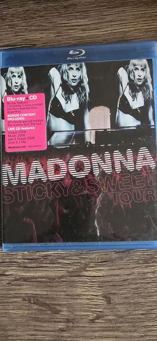 Madonna blu-ray Sticky&sweet tour