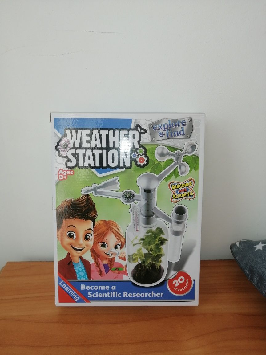 Игра Метеорологическая станция для опытов Метеорологiчна станцiя гра