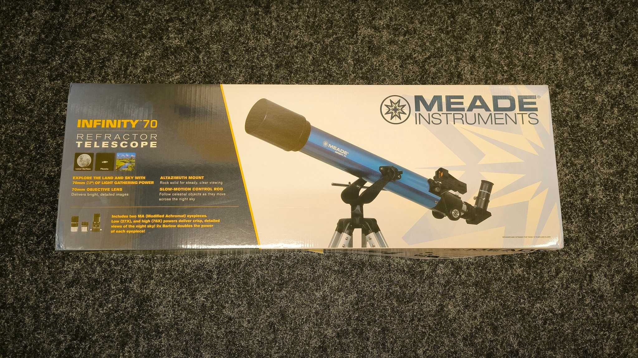 Telescópio Meade Infinity 70