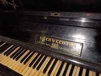 Продам антикварное пианино Schwechten под реставрацию