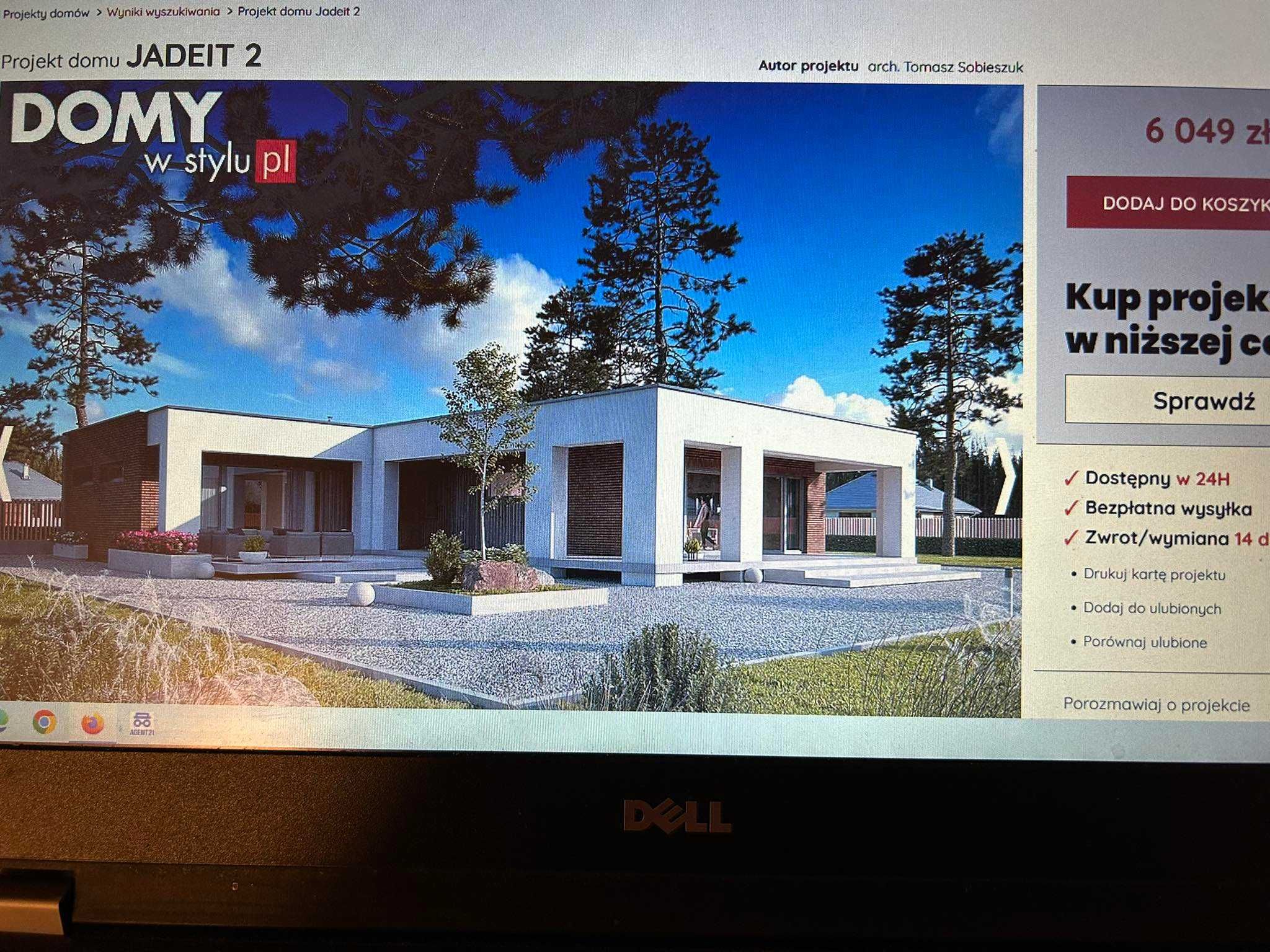 sprzedam projekt domu Jadeit 2