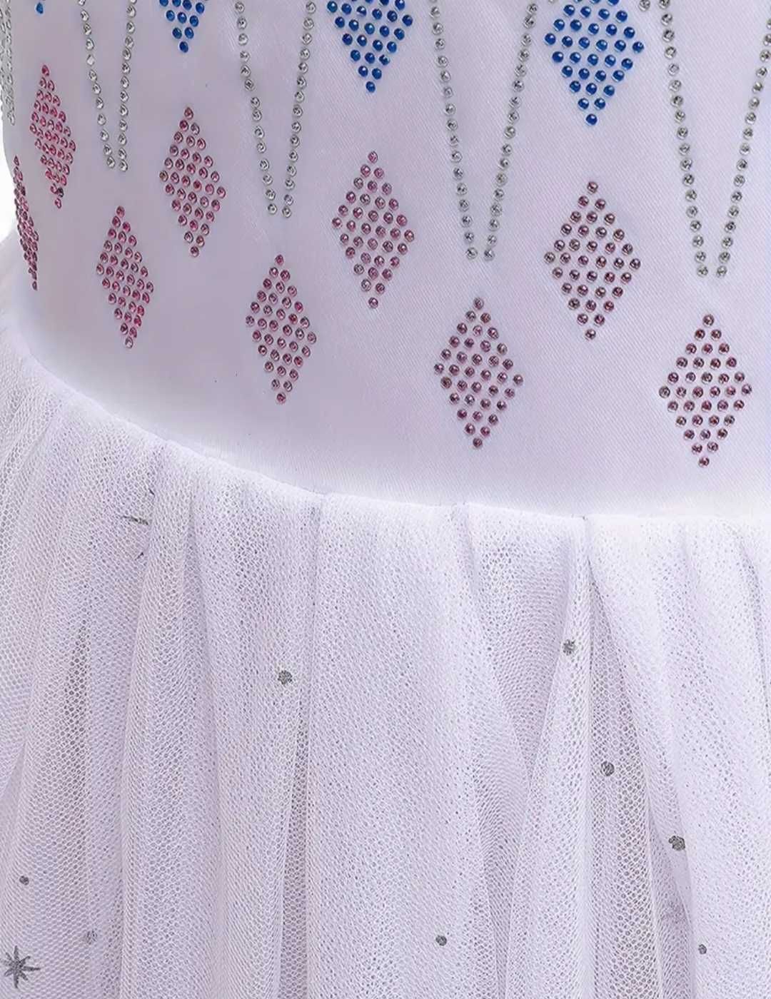 Nowy strój suknia Księżniczka Elsa Elza, r. 122/128 przebranie