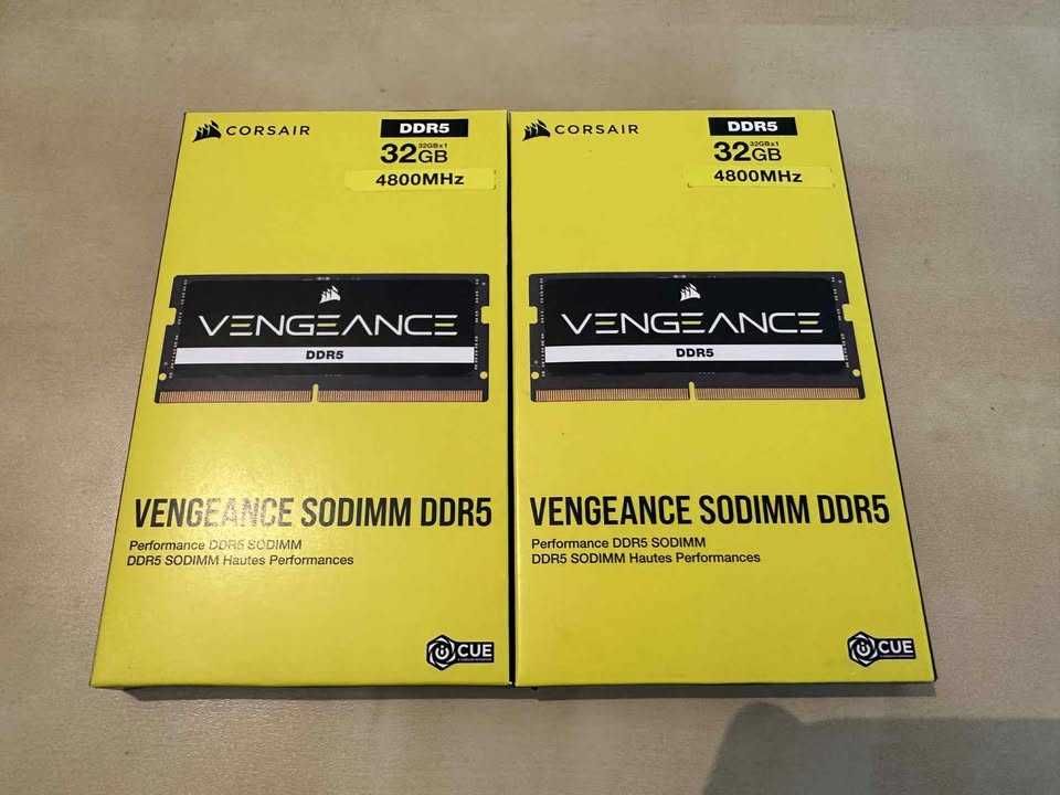 64gb DDR5 Pamięć do laptopa Corsairw Vengeancew (2x 32GB) SODIM