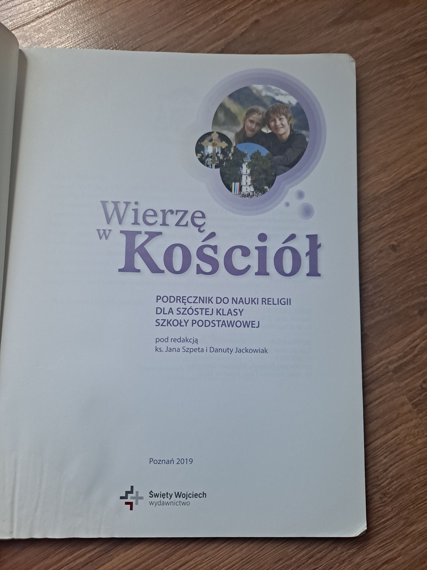 Religia podręcznik Wierzę w kościół klasa 6