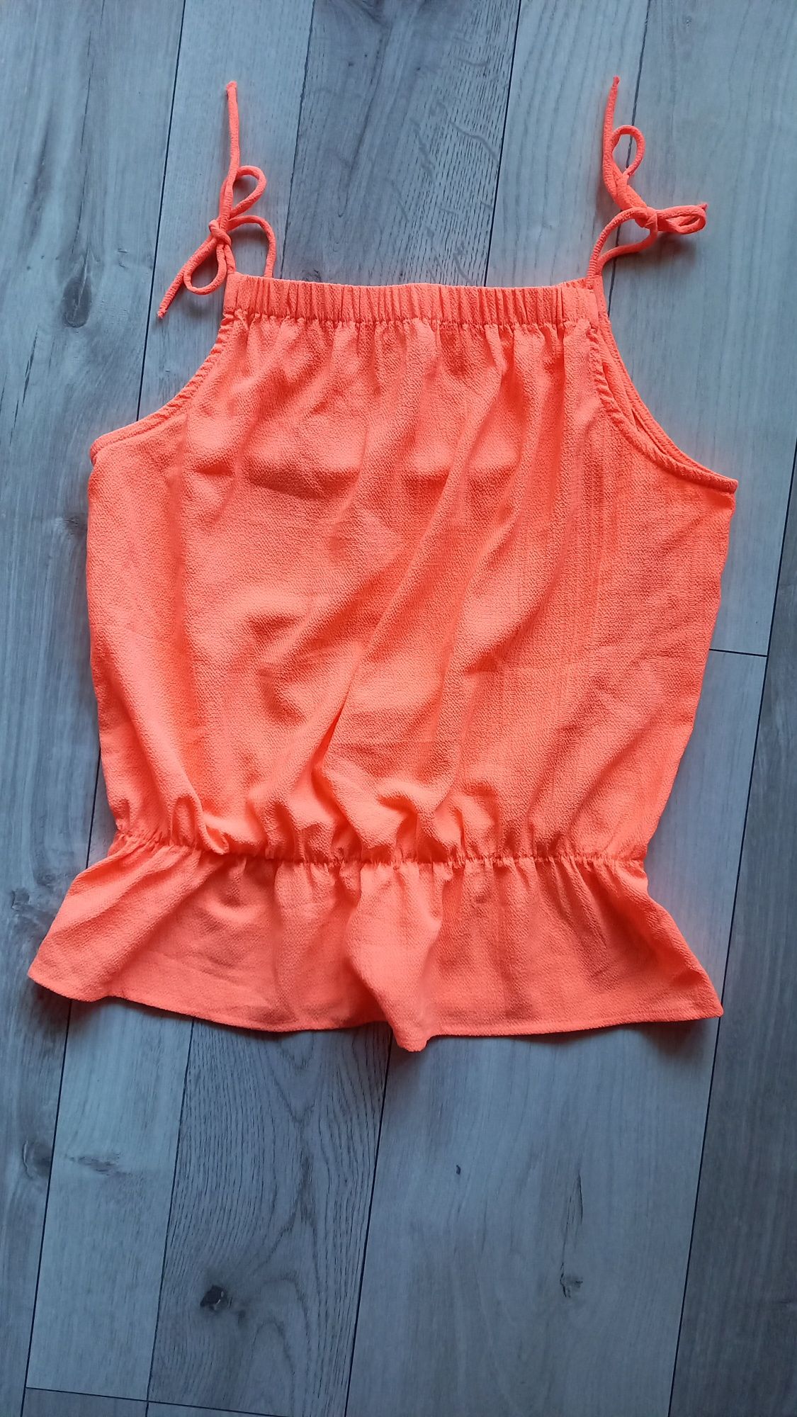 Top letni, bluzka na sznurki H&M rozm XS,rozm.158.Nowa.