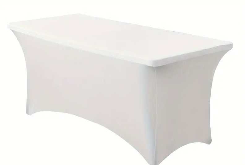 Wynajem Stół składany cateringowy 180 cm / 74 cm + Obrus + Krzesła