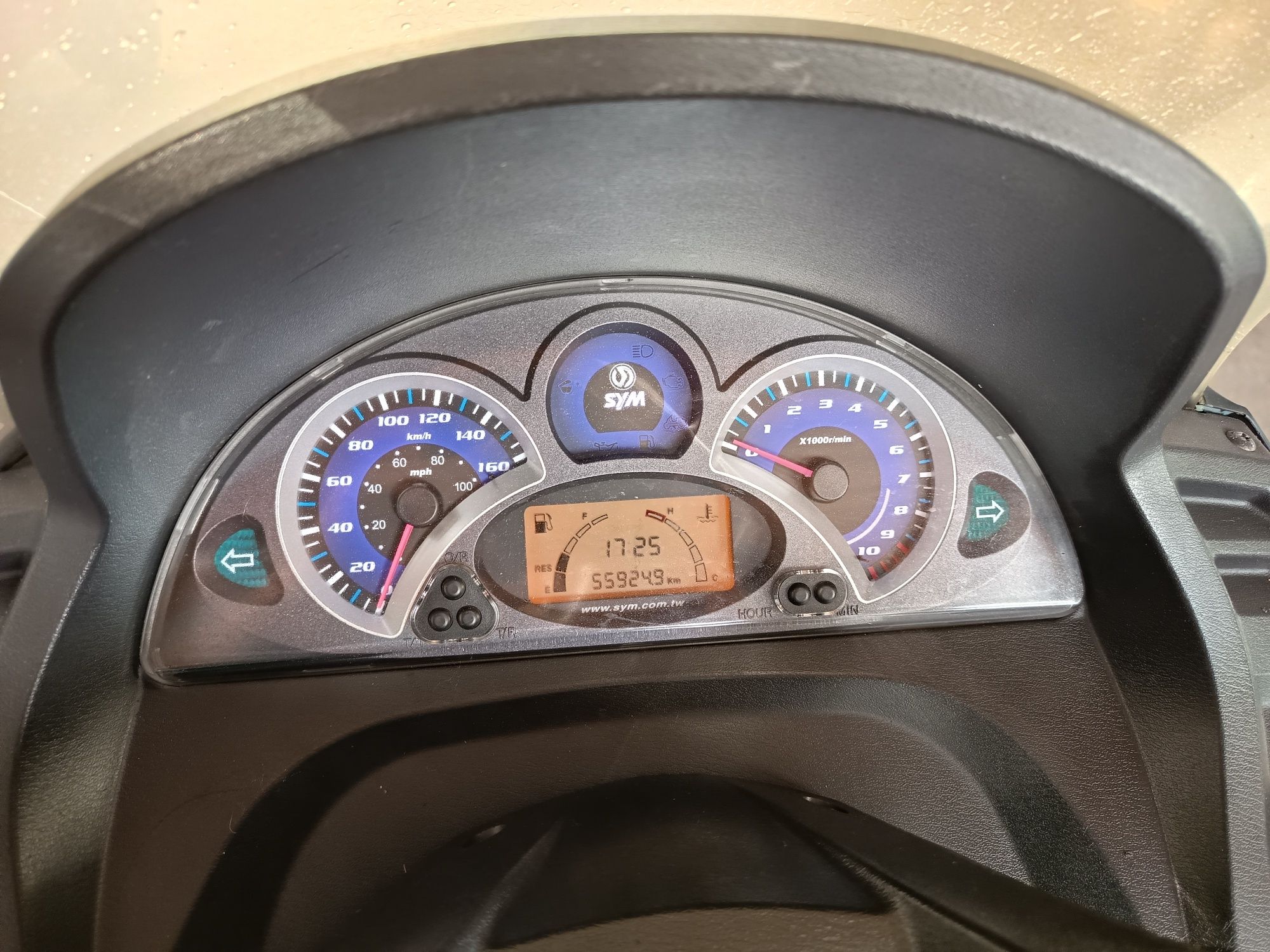 Mota Sym GTS125I EVO