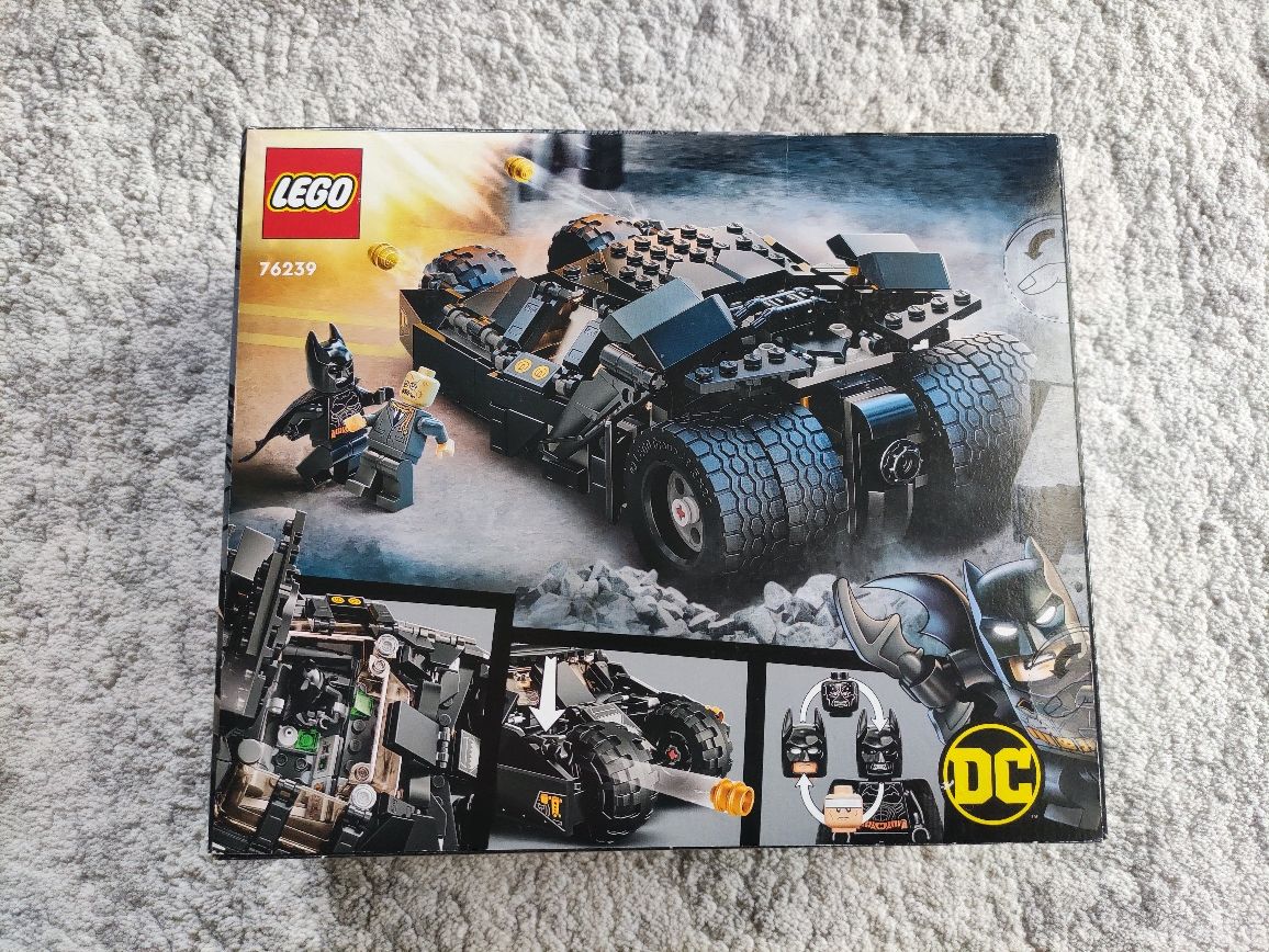 LEGO 76239 DC Super Heroes Batman Tumbler starcie ze Strachem na Wróbl