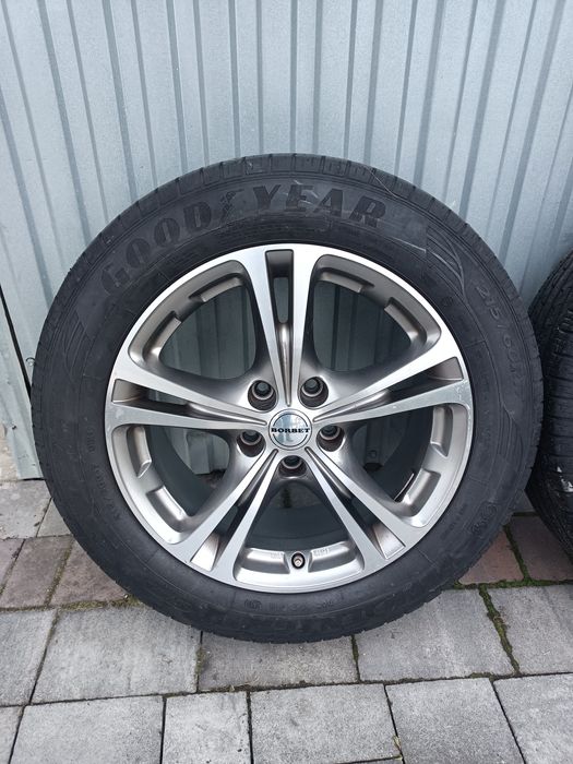 4 Alufelgi 17 "Borbety 5*114.3 /7.5Jx17H2 / ET40