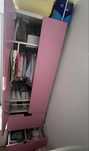 Roupeiro crianca ikea rosa