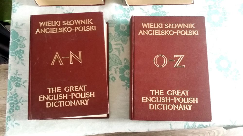 wielki słownik angielsko - polski oraz polsko - angielski