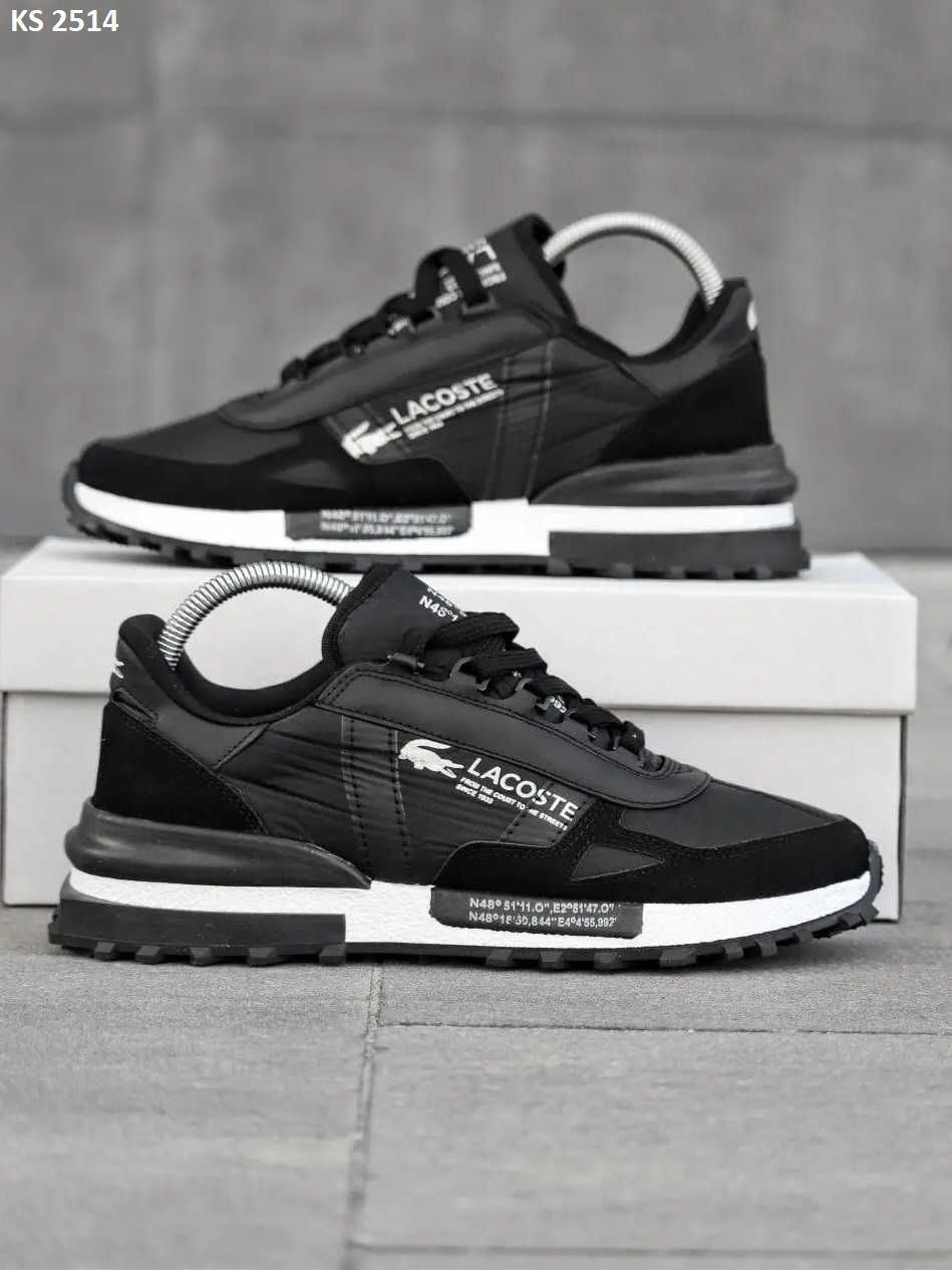 Кросівки Lacoste Elite Active Black White. Арт: KS 2514