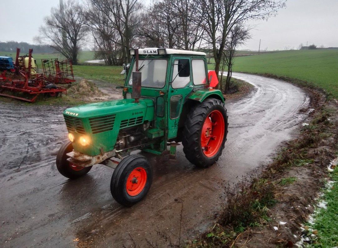 Traktor DEUTZ 6002  / ciągnik z Danii.