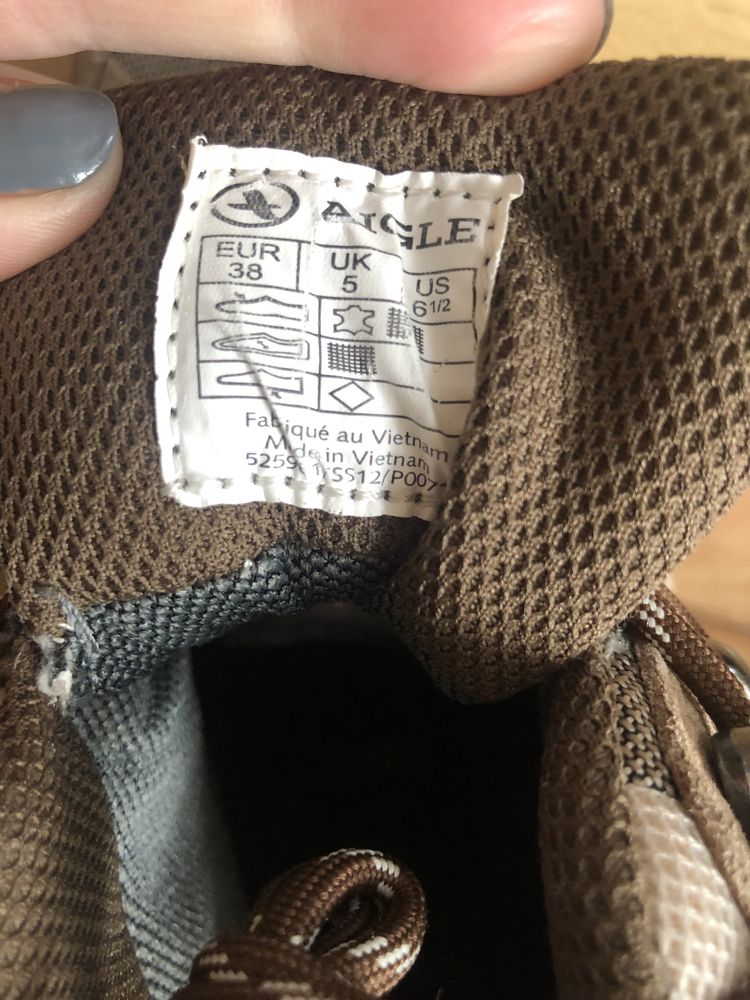 Buty trekkingowe Aigle. R.38. Stan bdb