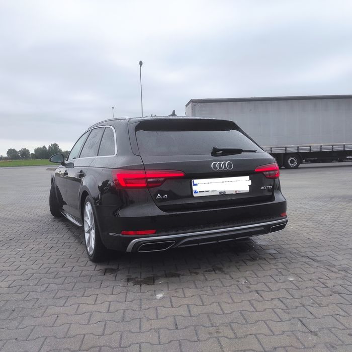 Audi A4 b9, 2019, 2.0Tdi, 190Ps, 2xSline, 159tys km piękna priv