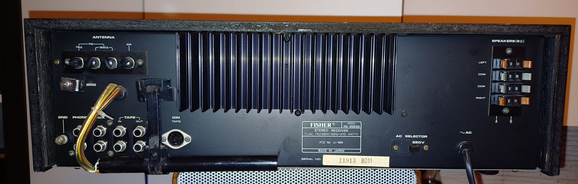 Fisher RS2004A, stan idealny,amplituner,nie Sansui,Marantz