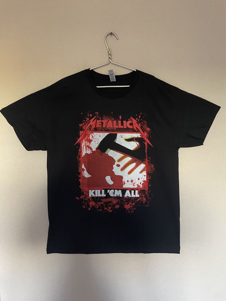 Футболка / рок мерч Metallica "Kill’em All"