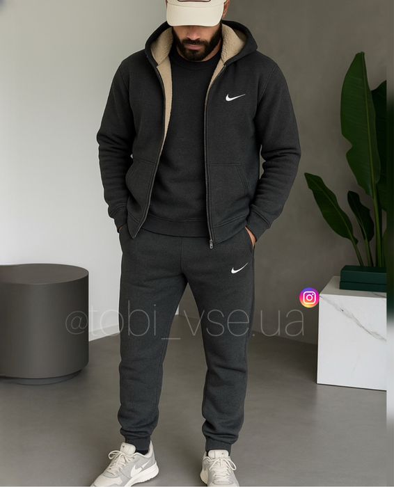 ТЕПЛИЙ‼️ Костюм на овчині чоловічий/мужской спортивний зимовий