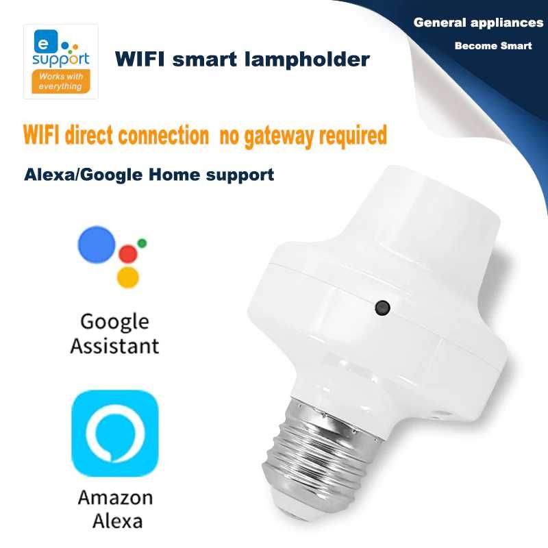 WiFi Смарт-патрон Smart Lamp Holder E27 eWeLink