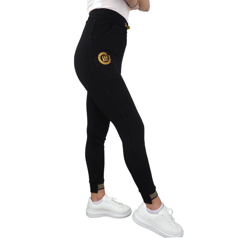 Spodnie dresowe damskie 1 szt. czarny S/M