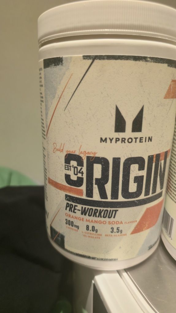 Pre treino origin myprotein