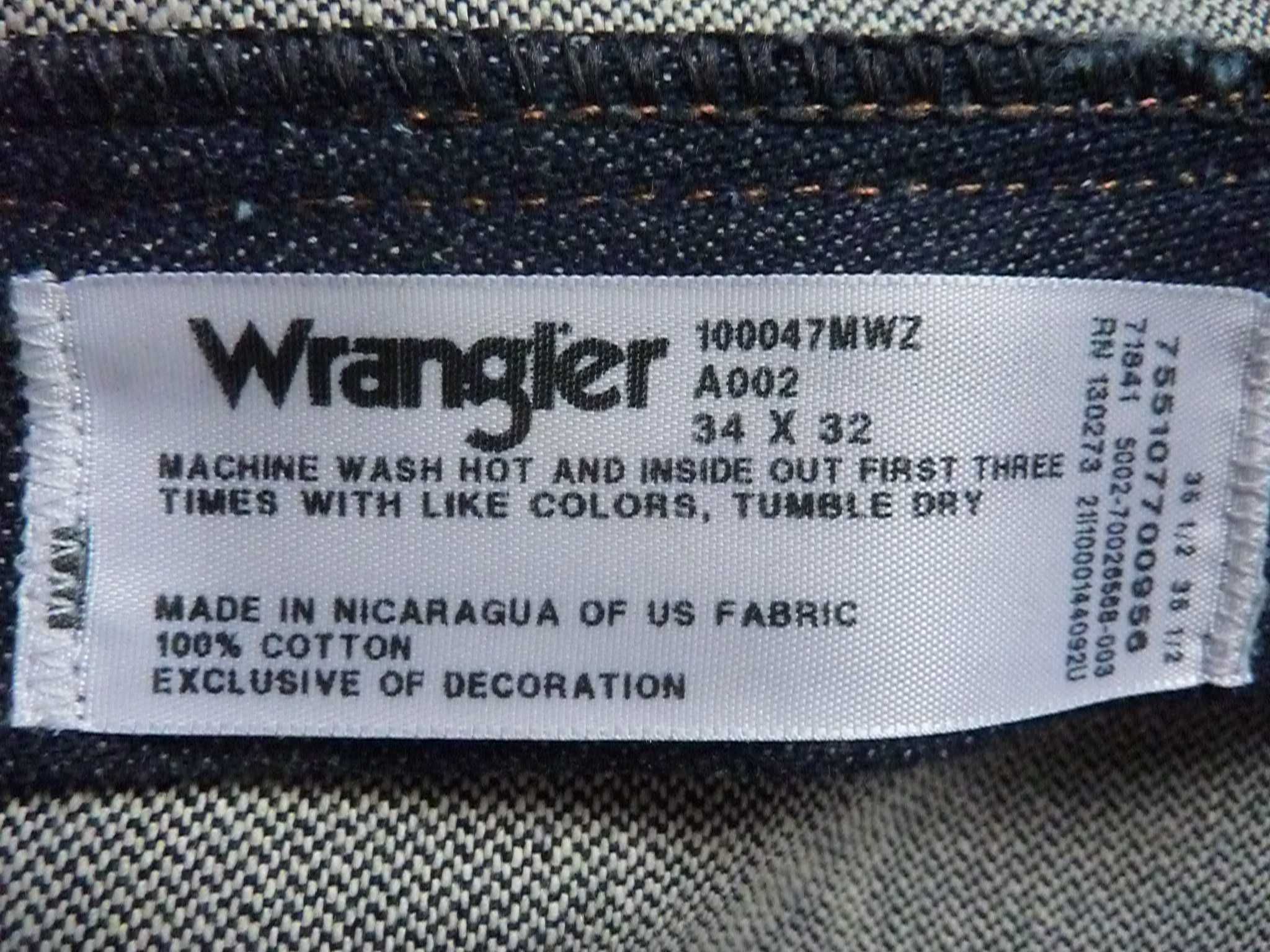 джинсы мужские Wrangler 0047mwz.