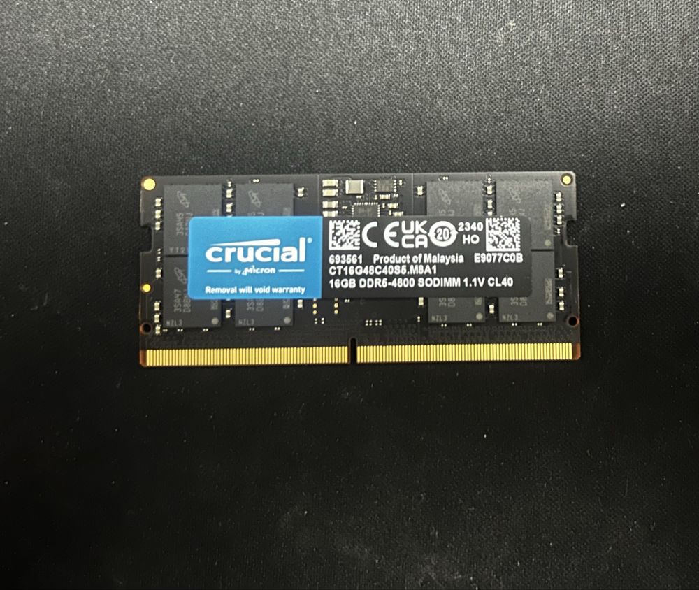 RAM Crucial sodimm DDR5 16GB PC5