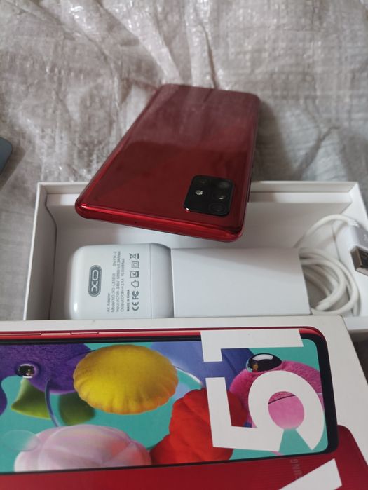 Samsung A51 Amoled 6/128 NFC .Полный комплект.На Подарок.