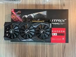 Продам карту rx 580 strix