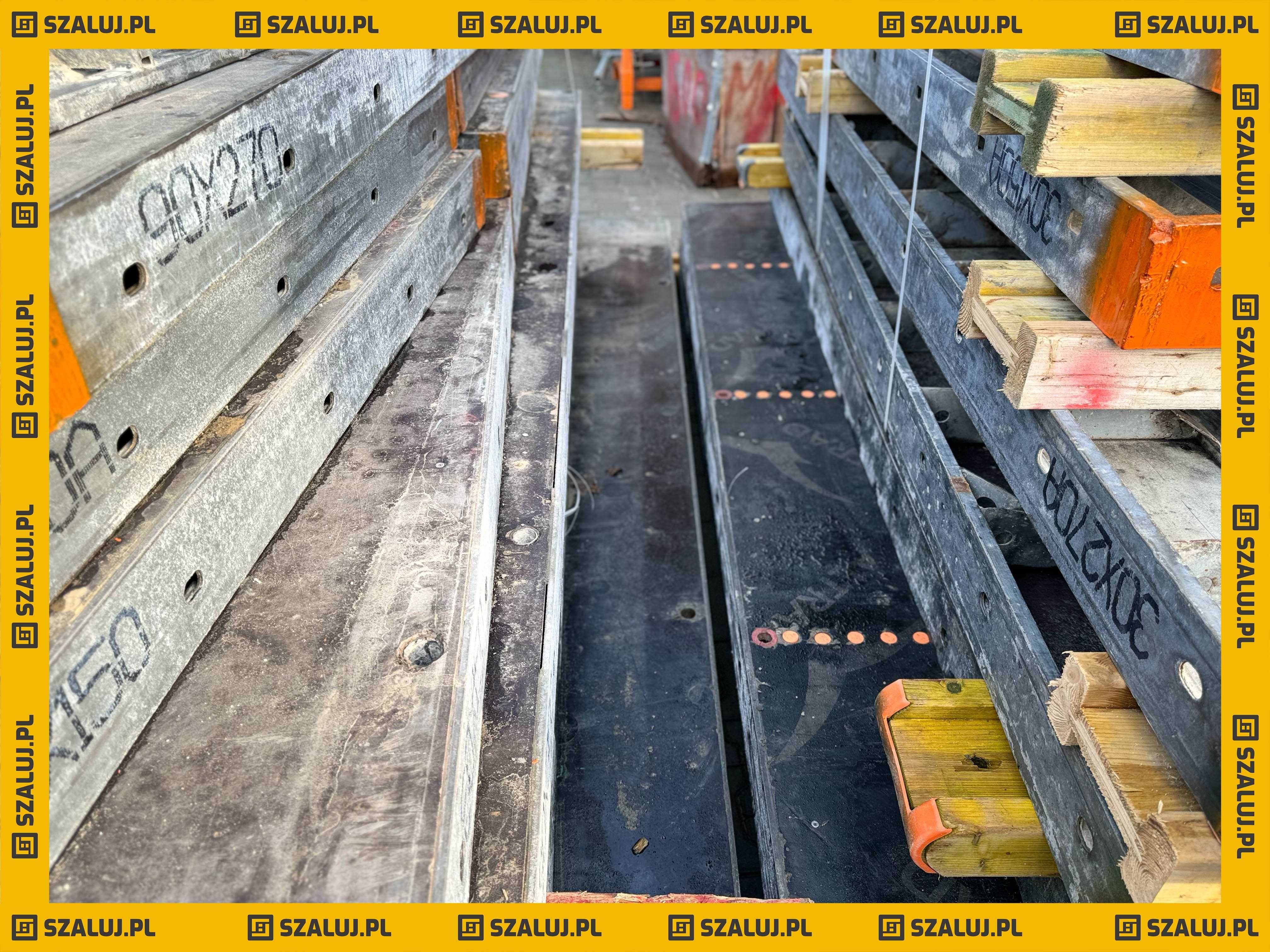 Używana płyta fundament budowlany ocynkowany sklejka brzozowa Bauframe