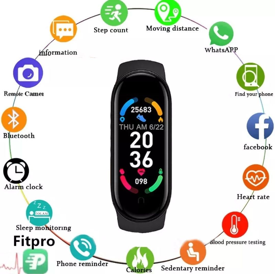 Smart band 6 Смарт часы