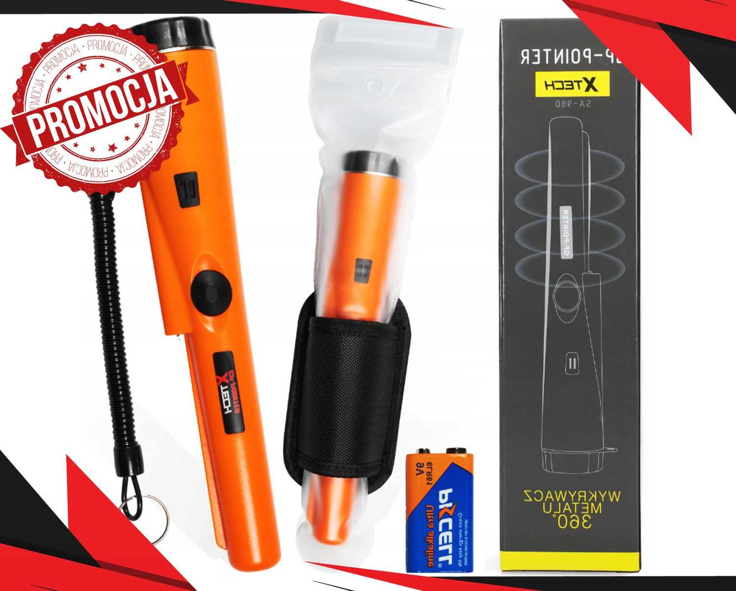 Nowy Mini WYKRYWACZ Metalu Detektor GP-Pointer SA980 (PROMOCJA)